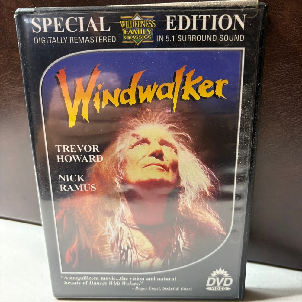 Windwalker Adventure DVD Special Edition 1980 Pacific Intl Trevor Howard